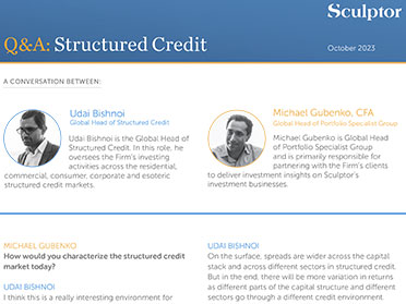 Q&A: Structured Credit